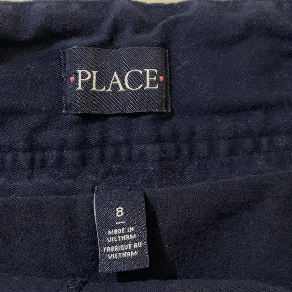 The Children’s Place Navy Blue School Uniform Pleated Skort. Size 8